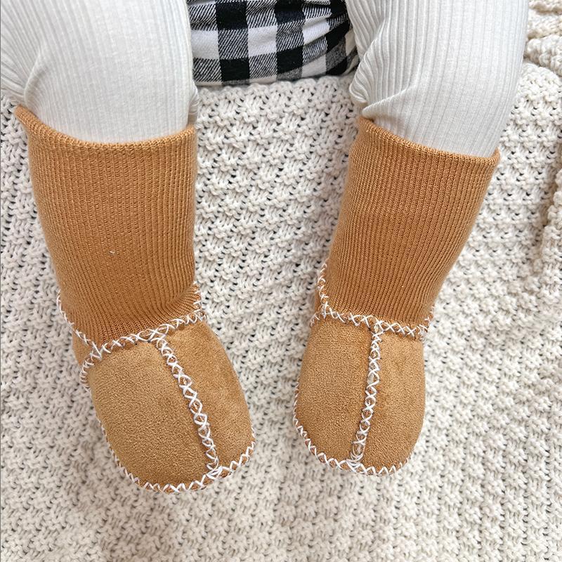 Newborn Non-slip Anti-wool Soft Sole Baby Toddler Shoes for Boys & Girls