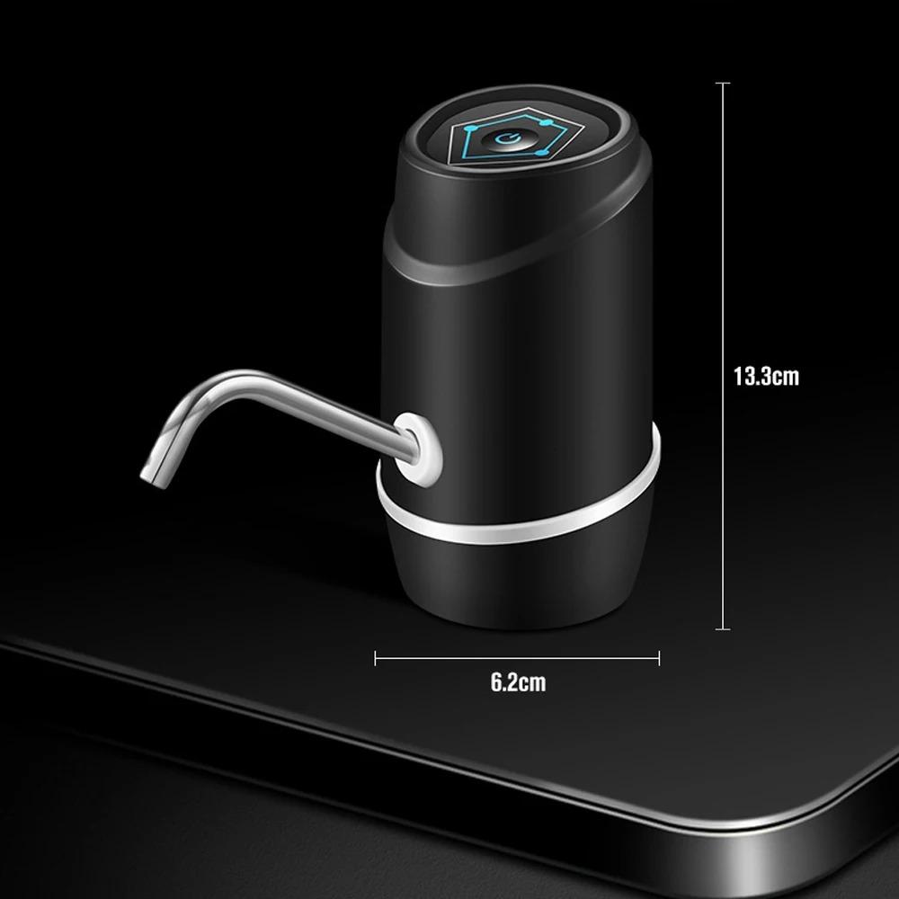 USB Rechargeable Water Bottle Pump Electric Water Dispenser Portable Universal Drinking Water Pump for Office Home Camping