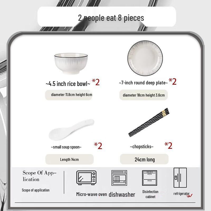 

Underglaze Ceramic Dinnerware Set