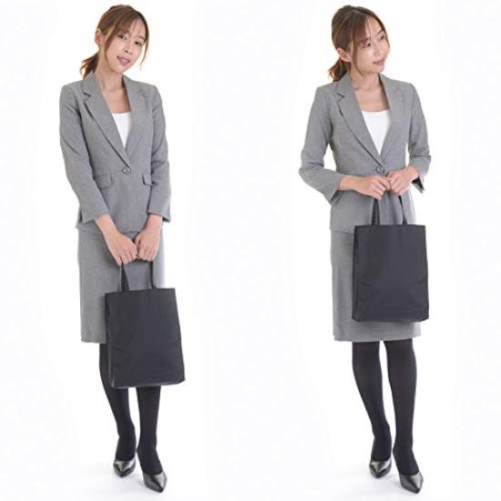 aurora Nylon Ox Sub-Bag, Made in Japan, A4 Size, Gusseted, Foldable