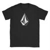 Volcoms TShirt Summer   Cotton T Shirts For Unisex Leisure Custom Logo Tee Shirt ShortSleeve Vintage Clothes