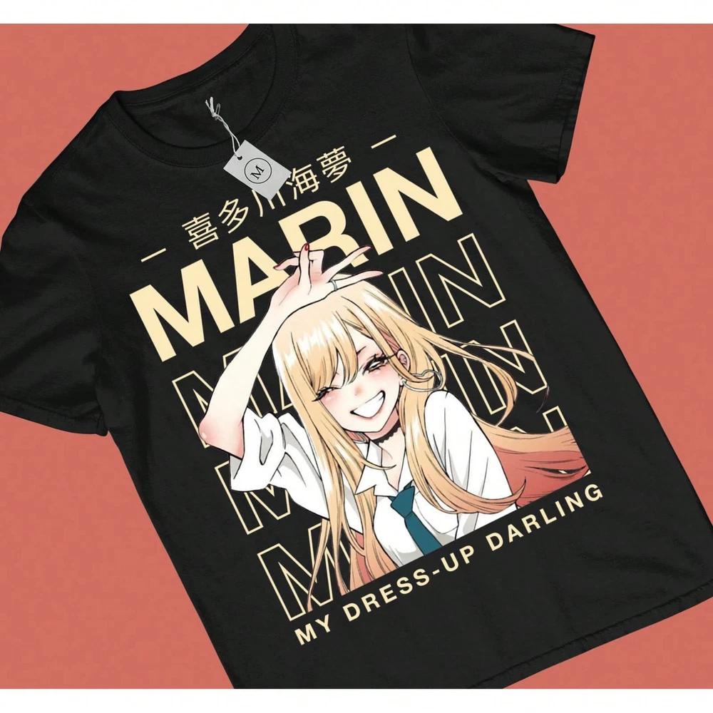 Anime My Dress Up Darling Marin Kitagawa T Shirt Unisex 4 S
