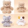 Running Bear Plush Toy With Pp Cotton Filling For Kids Bedroom Decor