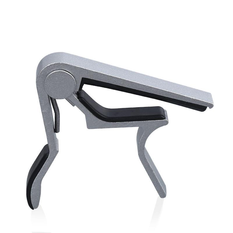 High Quality Aluminium Alloy Guitar Capo Guitar Accessories Quick Change Clamp Key Acoustic Classic Tone Adjusting Guitar Parts