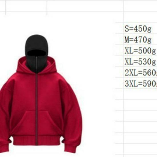 Unisex Fleece-Lined Double Hood Cardigan - Autumn/Winter Fashion