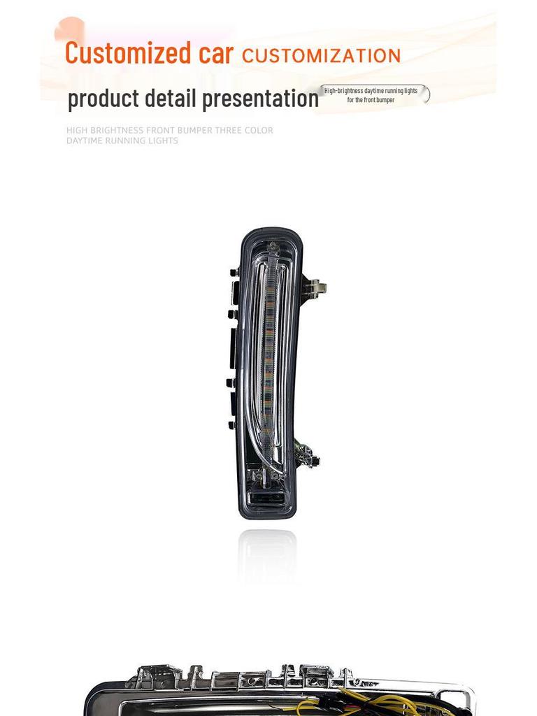 Ford Edge Tagfahrlicht-Leitfaden - Dreifarbig