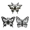 Vintage Butterfly Shape Wood Crystal Shelf Wall Hanging Floating Shelves for Potted Plant Candle Holder Organizers Rack