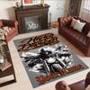 Harley-davidson Motorcycles Customizable Name Carpet Design for Living Rooms Playrooms Bedrooms Outdoor Antislip Carpet Anime Office Decor