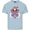 Biker Santa Christmas Motorcycle Motorbike Unisexs Light Cotton TShirt