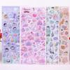 Viral Japanese Style Cute Animal Cartoon Stickers 1pcs Crystal Waterproof Decals for Children Reward Handmade Decoration