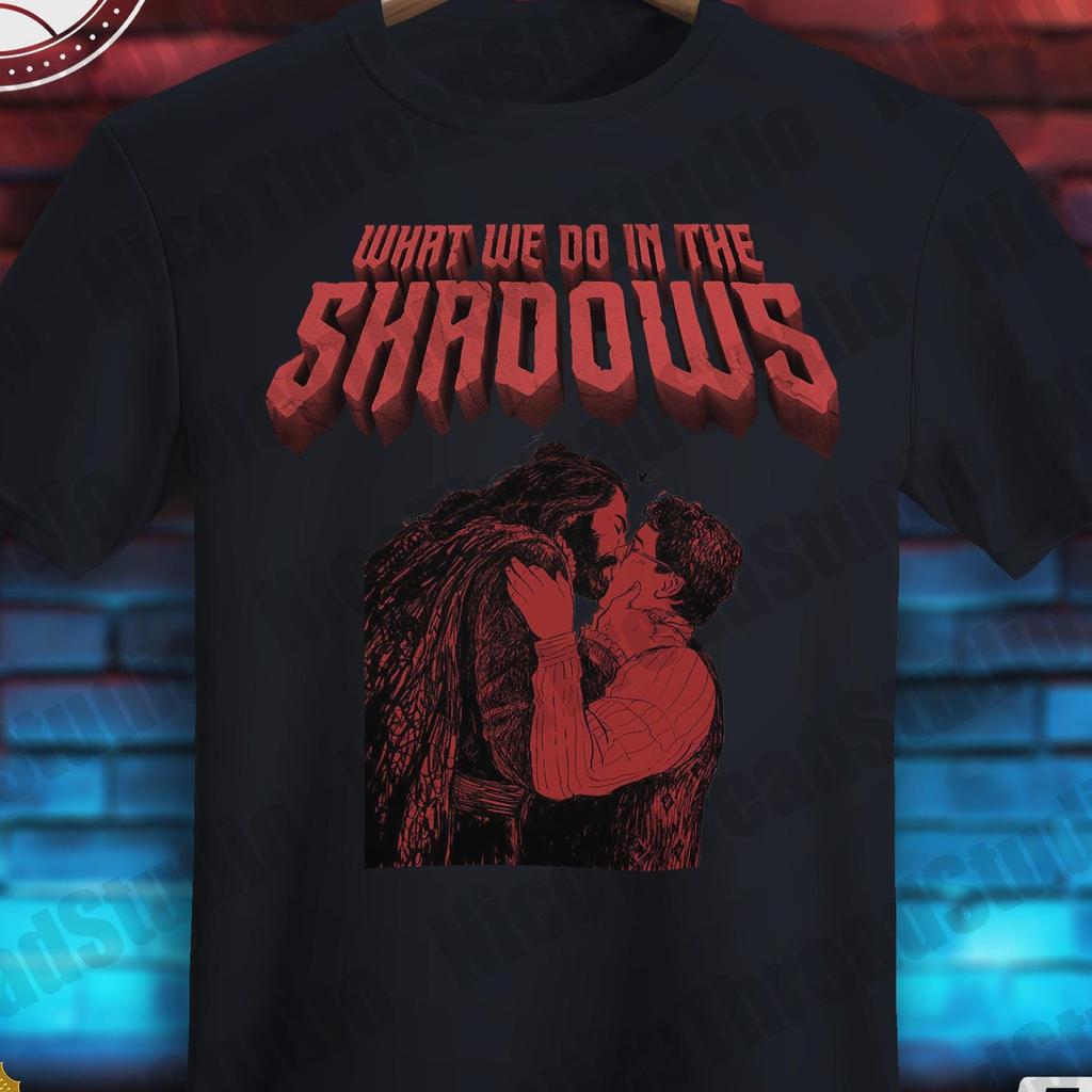 What We Do In The Shadows Vampire Gothic Shirt, Retro Horror Comedy Graphic T-Shirt, Nadja Laszlo Fan Art Gift, TV Series Shirt, Dark Lover