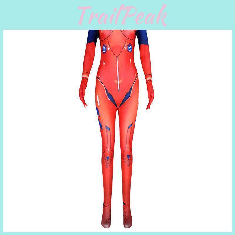 Century Evangelion New Asuka Ayanami Rei Cos Jumpsuit For Halloween Dress Up