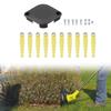 High Quality Practical Trimming Head Lawn Trimmer Trimming Head 1* RAC155 Trimming Head 10* Blades Blade RAC155