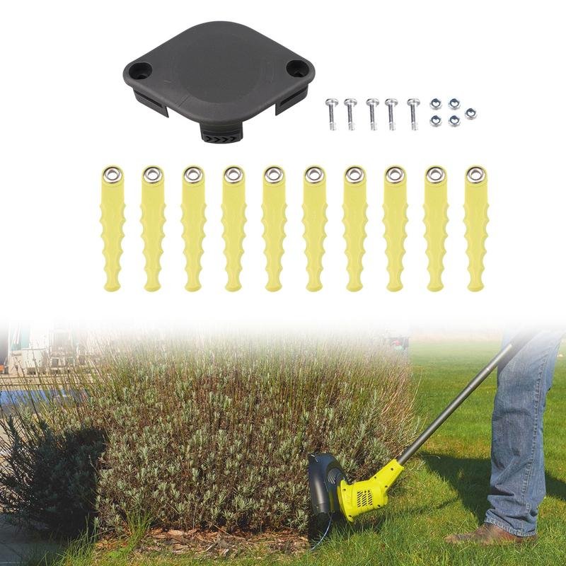 High Quality Practical Trimming Head Lawn Trimmer Trimming Head 1* RAC155 Trimming Head 10* Blades Blade RAC155