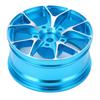 4Pcs RC Wheel Hub High Wear Resistance Aluminum Alloy Remote Control Car Accessories for 1Celsius10 Flat Sports Car