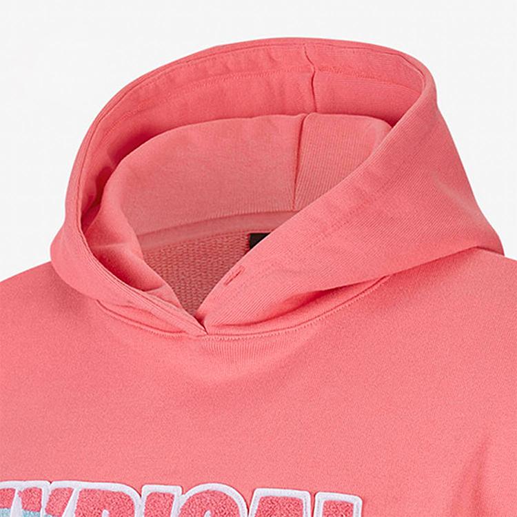 Air Jordan x Chicago Artist Collaboration Hoodie Men Tops Pink CW1123-670