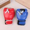Cartoon Child Boxing Gloves Pu Leather Kids Sparring Punching Gloves Sanda Kids Boxing Punching Gloves Fighting Taekwondo Mitts