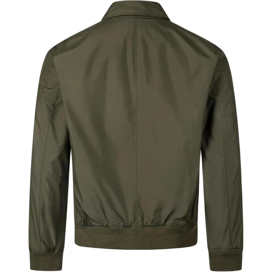 Polo Ralph Lauren Solid Color Logo Embroidered Zip-Up Long Sleeve Jacket Men Jackets Green 710938512-004