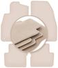 PREMIUM Beige Floor Mats For: Opel Corsa E Hatchback 2015-2020