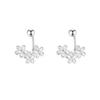 Flower Stud Earrings Women's Niche Temperament Earrings Light Luxury High-end New Fashion Earrings