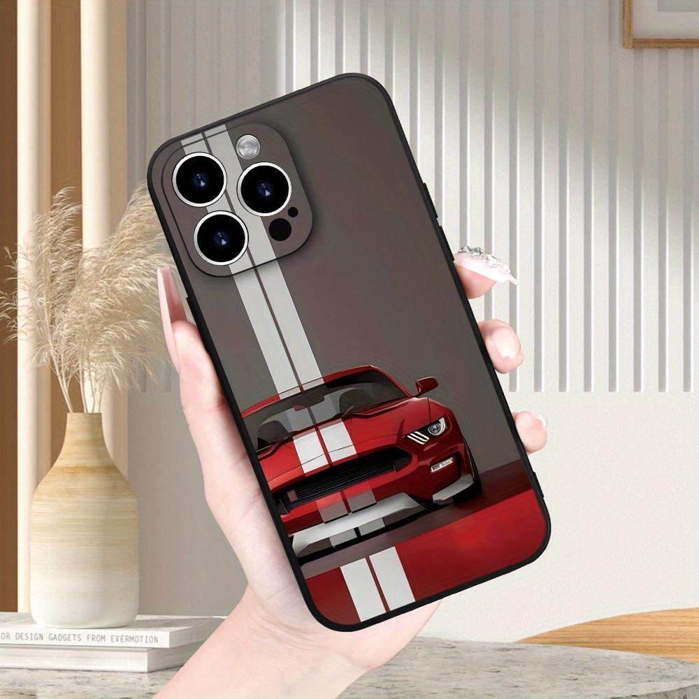 Creative Luxury Car Pattern Phone Case Suitable for iPhone 16 15 14 13 12 11 Pro/Max/Plus Anti Drop Soft Case Back Cover