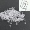 10000pcs  3.0x1.5mm 2.5x1.5mm Eyeglasses Glasses Washers Eyewear plastic Flat Pad Glasses Accessories