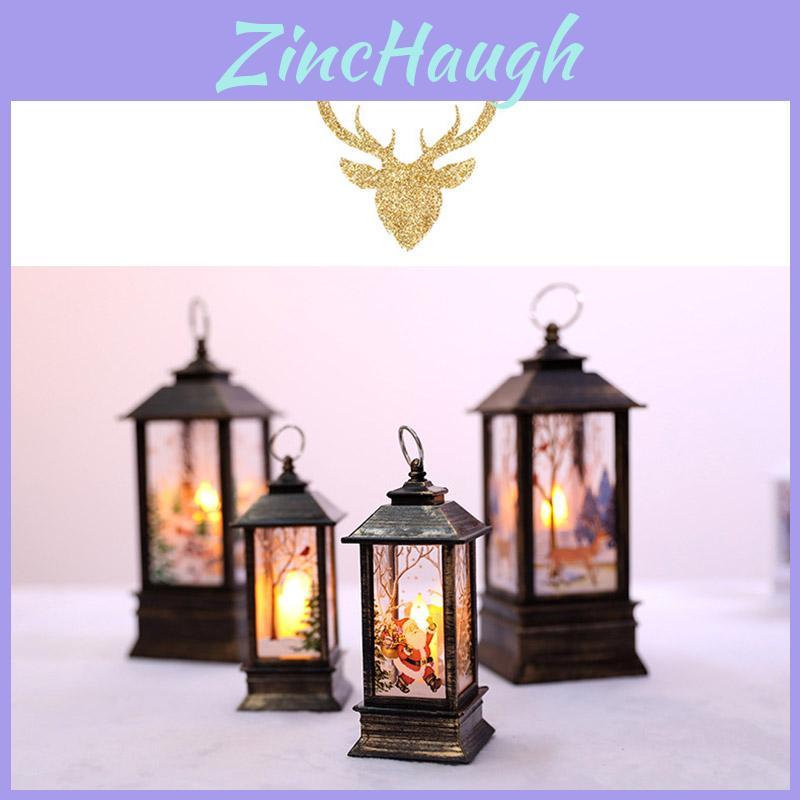 Exquisite Santa Claus Hanging Lantern Led Light Lamp Ideal For Holiday Decor