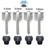 Hotend-Kit für Bambu Lab A2L/A1/A1 Mini Hot-End-Baugruppe 0,2/0,4/0,6/0,8 mm Gehärteter Stahl Einteilige Düse für A1 3D-Drucker