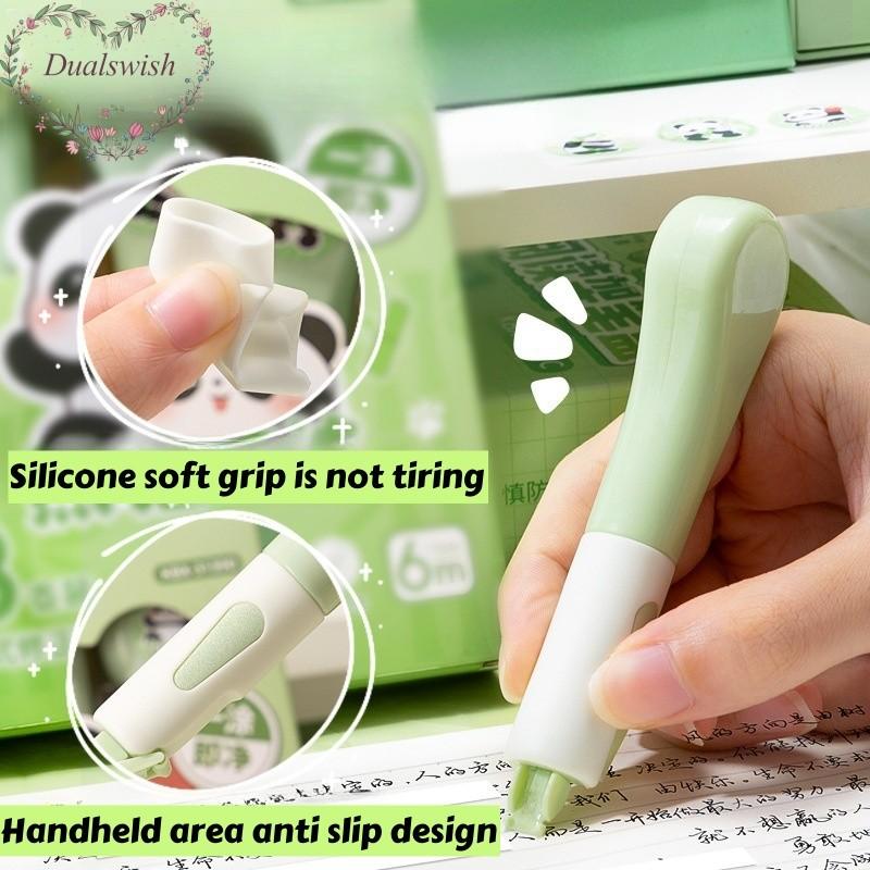 3 Stück/Lots Niedliche Tierform Korrekturband Studentenspezifisch Große Kapazität Leise Spurlos Tragbares Korrekturband Kreatives Korrekturwerkzeug