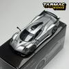 TW 1:64 Tarmac Works Pagani Huayra R Satin Silver Chase alloy car model