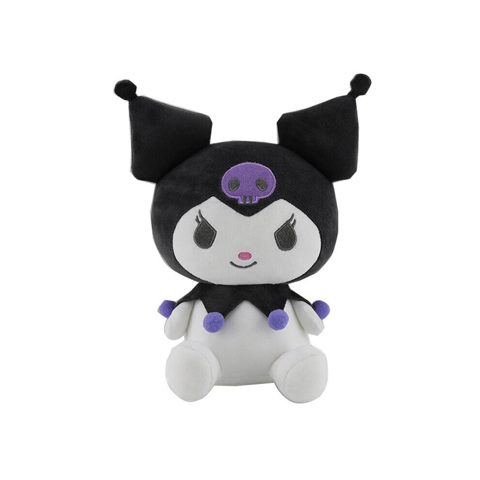 (Purple) Kuromi Plush Toy Stuffed Doll Cartoon Gift 25cm