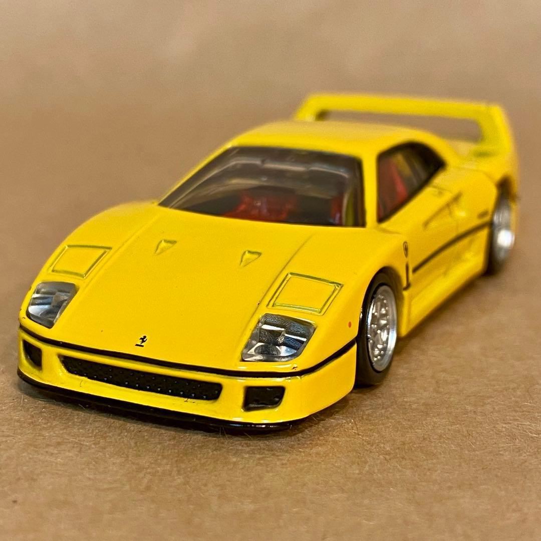 Used Tomica Premium Ferrari F40 (Yellow) Limited Color