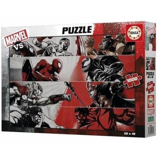 Puzzle - EDUCA - Marvel VS -1000 pièces