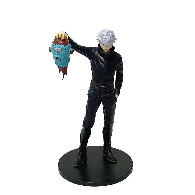 19CM Anime Jujutsu Kaisen Figure Season Satoru Gojo Awakening Flying Model Toy Collection PVC Action Figure Doll Halloween Gift