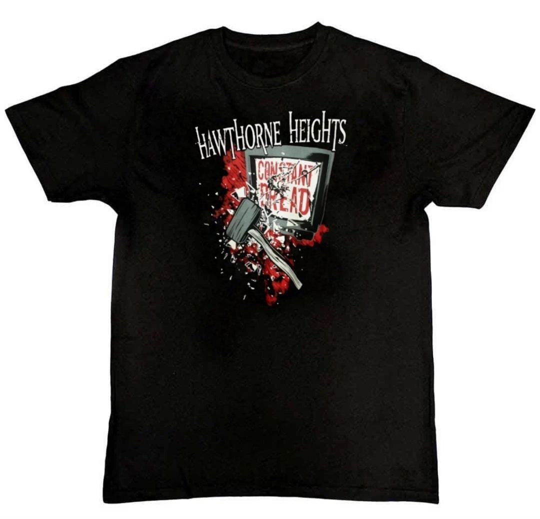 Retro Hawthorne Heights Band Graphic Print Mens T-Shirt S-4XL XXXXL