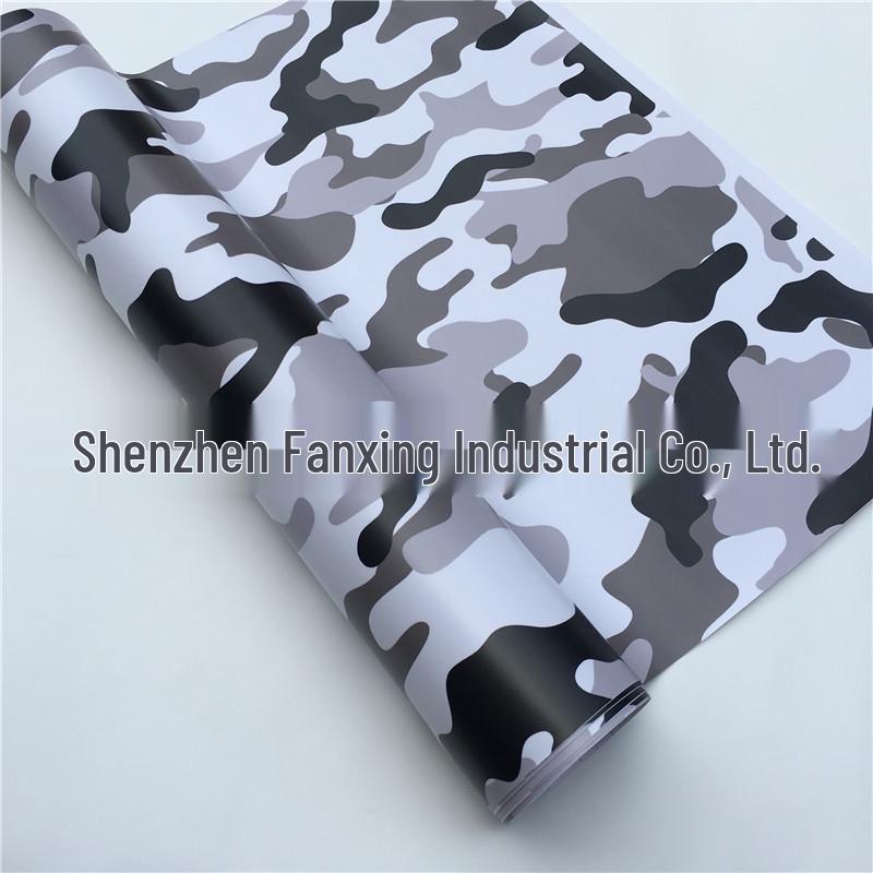 

Премиальная камуфляжная пленка для мотоцикла и автомобиля с защитой лакокрасочного покрытия высокой четкости 152 x 30 cm чёрный/белый