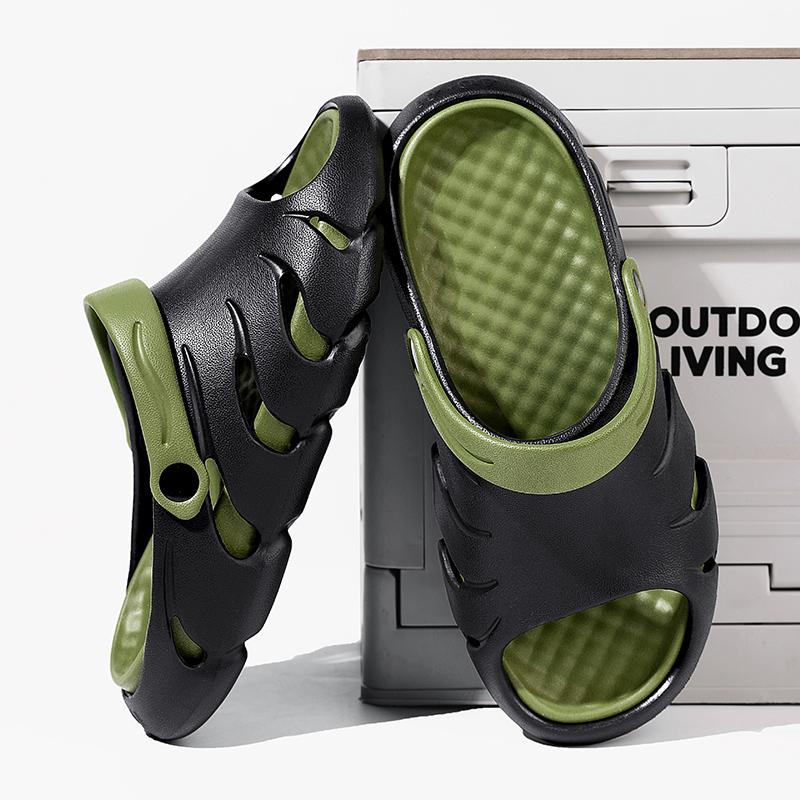 Slippers for Men Men's Sandals Shoes for Men Non-Slip Shoes Wear-resistant Beach Soft and Comfortable Bathroom Slippers New