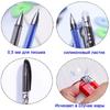 6Pcs Erasable Pen Gel Pen Durable Plastic Ink Blue 0.5mm Useful Student Erasable School Pen Stationery Supplies