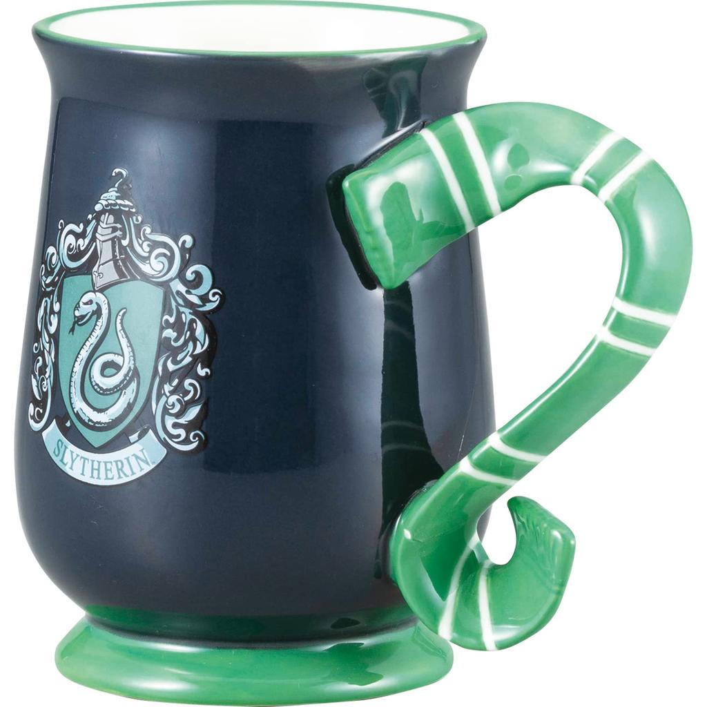 sun art "Harry Potter" Mug with Scarf, Approx. 450ml, Slytherin Design, SAN3739-2