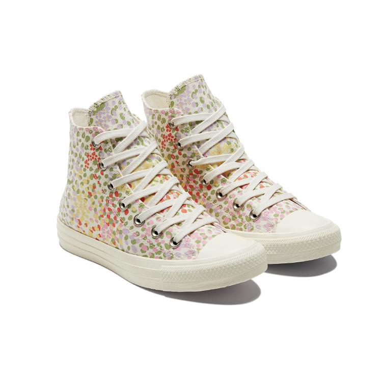 Chuck Taylor All Star Wmns Converse High 'Floral Print - Egret' Women's A01594C