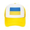 Ukraine Flag Mesh Sun Hats  Couple Design Trucker Hat Spring Yk Cute Outdoor Sport Baseball Cap