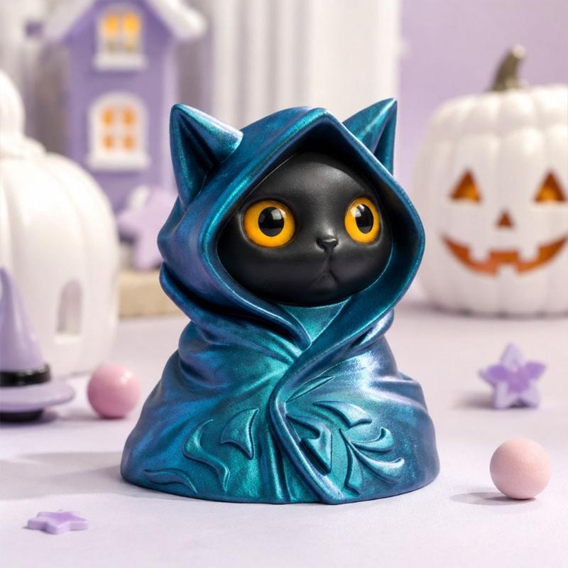 Handmade Craft Casting Mould for Seasonal Candle and Soap Projects, Single Piece for Halloween Party Table Styling and Display