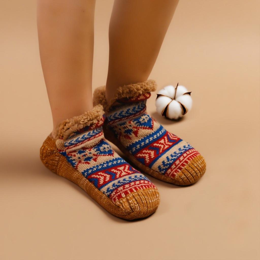 Slippers Socks, Floor Socks, Indoor Socks, Anti Slip Socks, Plush Socks, Thick Socks, Sleep Socks, Warm Socks, Breathable Socks