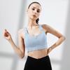 Ayoub Women's Front-Zip Shockproof Sports Bra