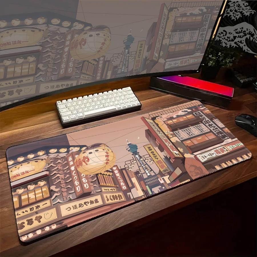 Big Mouse Pad Gaming Colorful House Large Mousepad Office Accessories Desk Mat Gamer Setup Mousemats PC Kawaii Mats