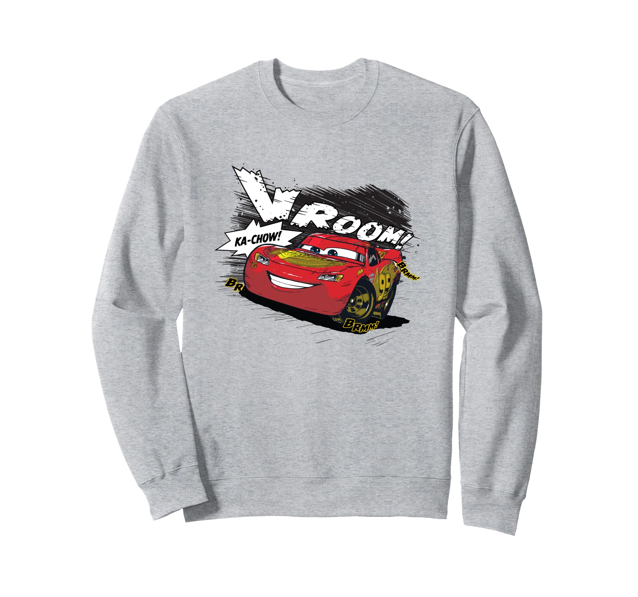 

Свитшот с логотипом на груди «Ка-Чоу Молния Маккуин» из мультфильма Disney Pixar «Тачки 2»