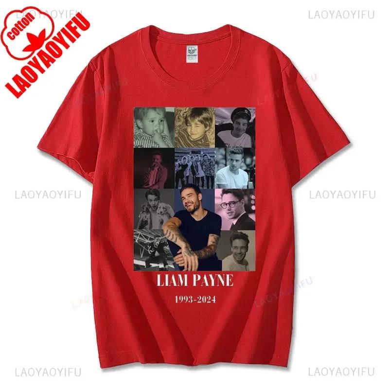 Rip Liam Payne Shirt One Direction T-Shirts In Memory of Liam Payne Tee-Shirt Reunion Tribute Short Sleeve Unisex Cotton Tshirt