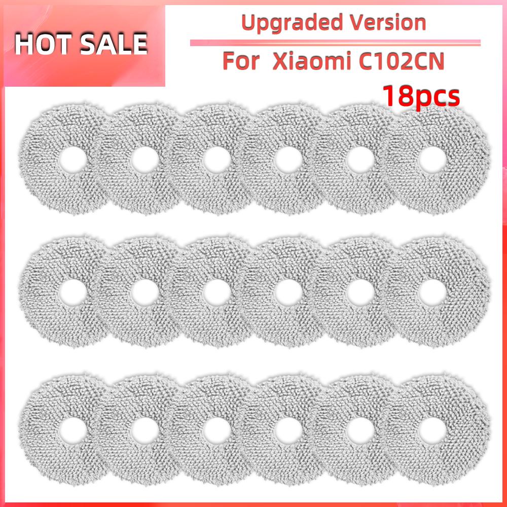 Compatible for Xiaomi C102CN Robot Cleaner  Replacement Main Side Brush Hepa Filter Mop Pad Dust Bag Spare Parts Accessories