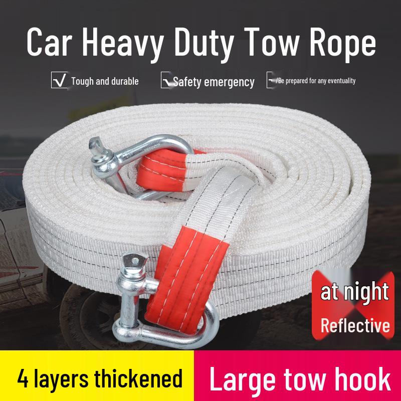 

Thickened Off-Road Tow Strap with Tow Hook
