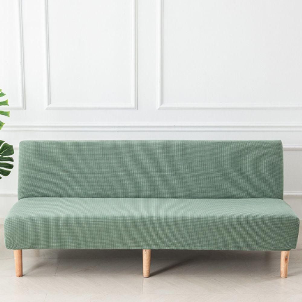 Elastic Futon Sofa Cover Dust-proof Bench Cover Universal Armless Sofa Slipcover  Living Room